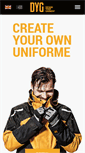 Mobile Screenshot of designyourgarment.com